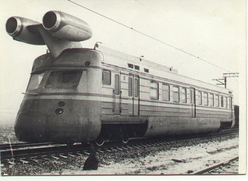 Реактивный поезд. Сделано в СССР