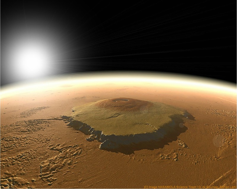 Олимп, планета Марс