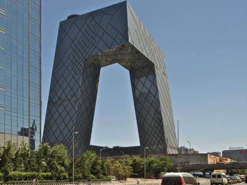 1. Штаб-квартира CCTV, Пекин, Китай