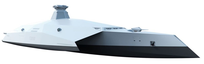 Концепт боевого корабля будущего