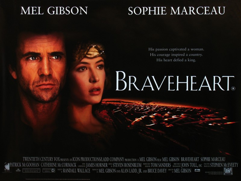 5. Храброе сердце (1995 год)