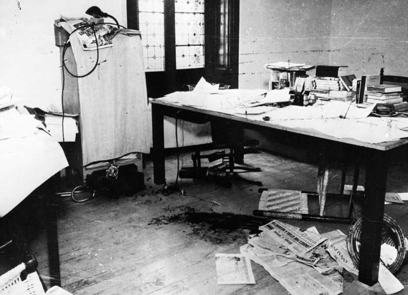 Лев Троцкий (революционер-марксист): убит 21 августа 1940 года Рамоном Меркадером