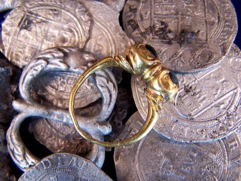 9. 700 золотых монет, 2011 год, Карибское море.