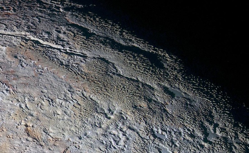 New Horizons. Плутон в высоком разрешении и в «расширенном цвете»