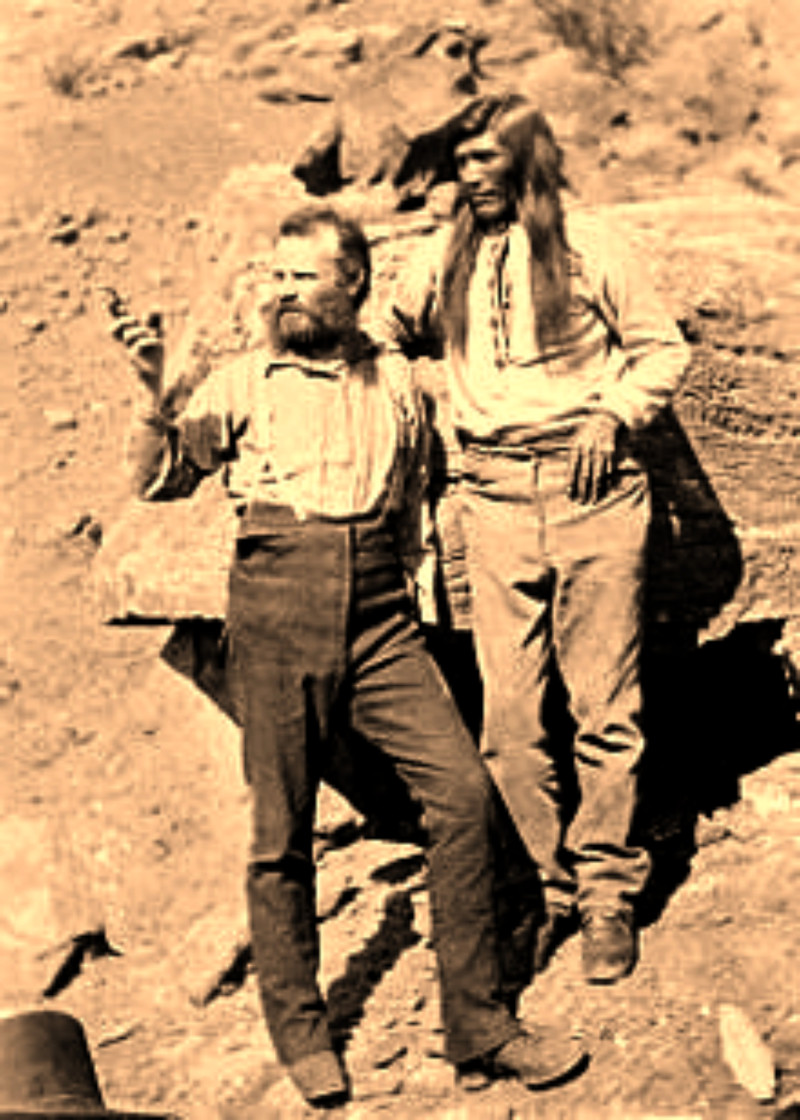В 1850 году Правительство США направило в аризонскую пустыню первую армейскую  исследовательскую экспедицию,,