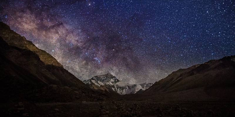 Величественные фотографии горы Эверест