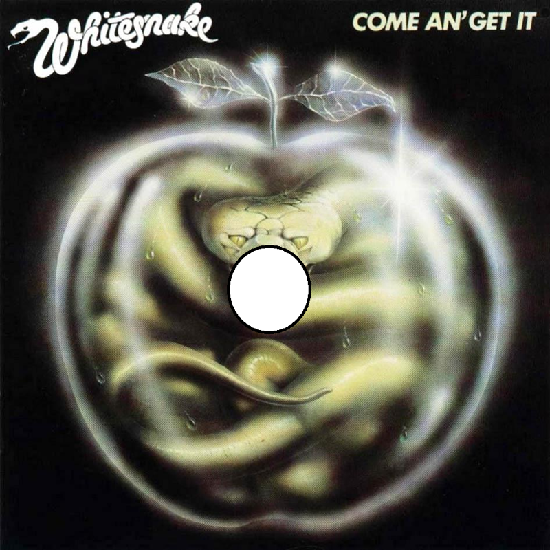 Whitesnake 1981 "Come An' Get It" Одна обложка разных изданий