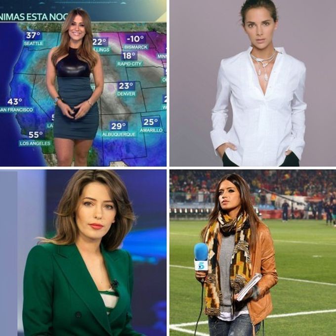 22 самые сексуальные и красивые репортерши и телеведущие мира  