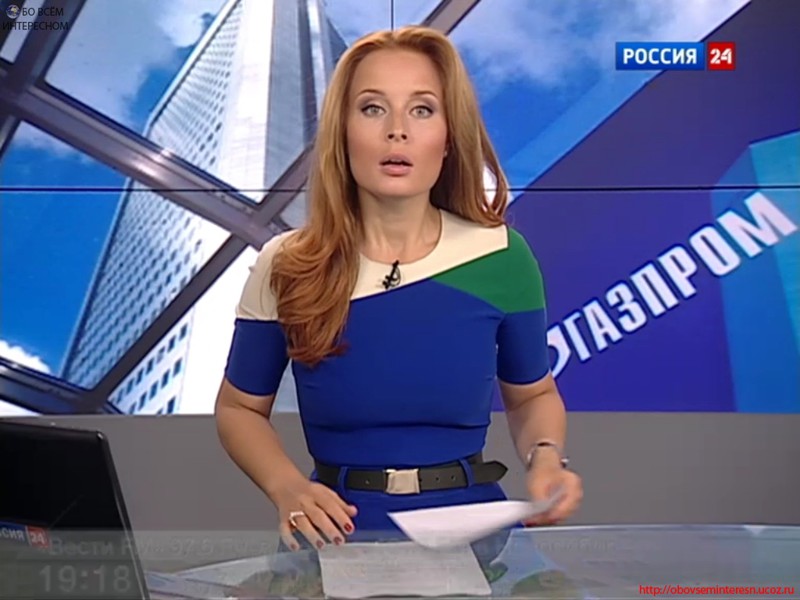 Красивые телеведущие российских новостных и развлекательных программ