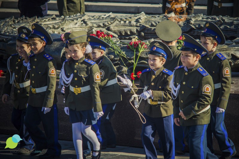 Челябинские пятиклашки дали клятву кадета