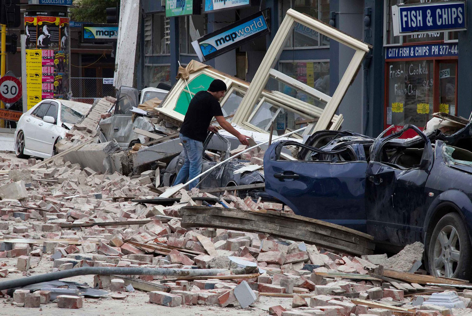 Землетрясения в новой зеландии