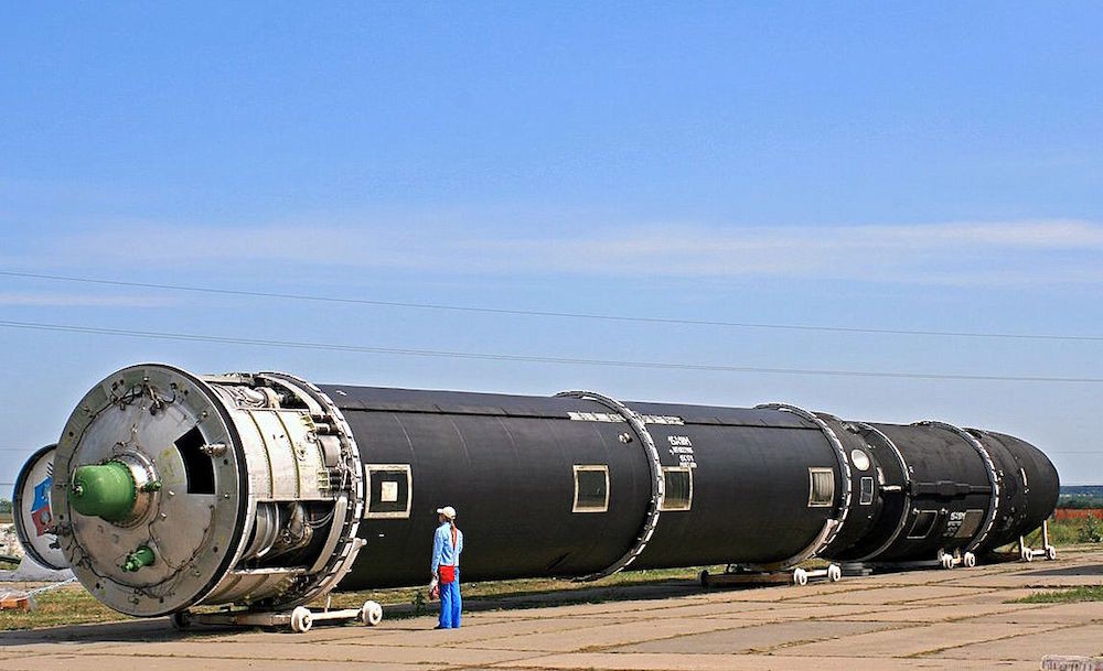 8. Тяжёлая межконтинентальная ракета «Сармат».