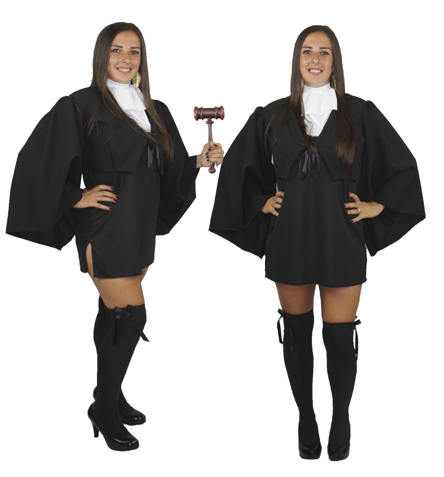 2. Костюм судьи - Религиозная одежда на Хэллоуин повергла.