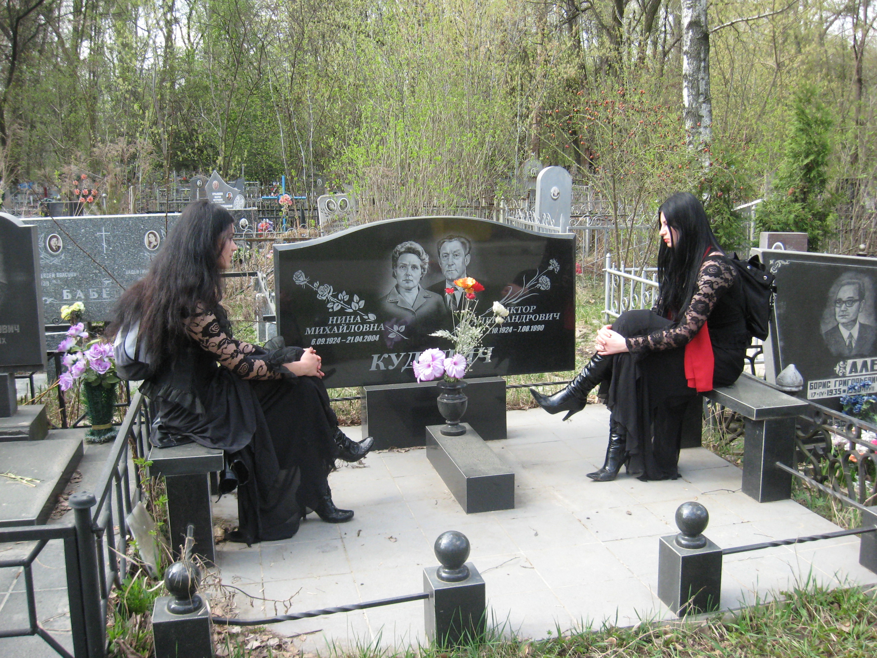 фотосессия на кладбище фото