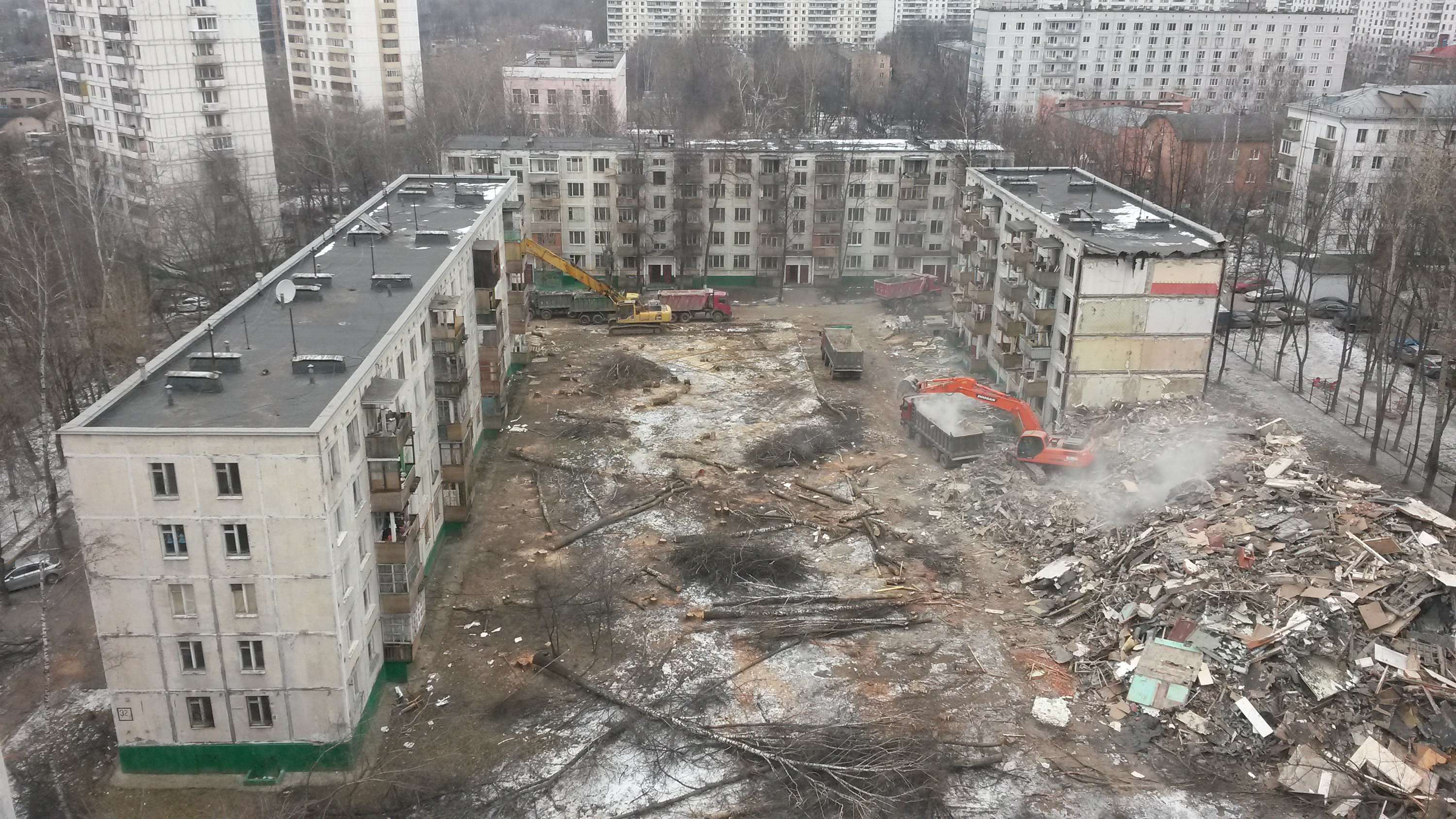 Реновация 5 этажек в Москве