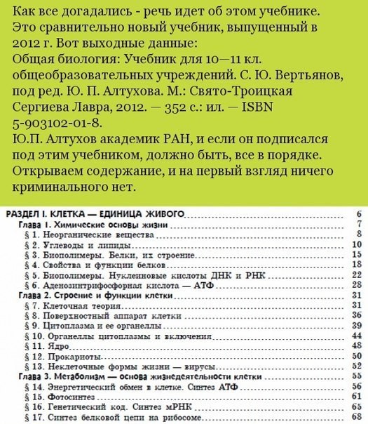 сочинение отзыв об учебнике биологии