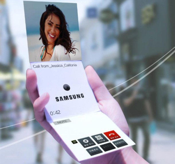 Смартфоны со складными экранами от Samsung