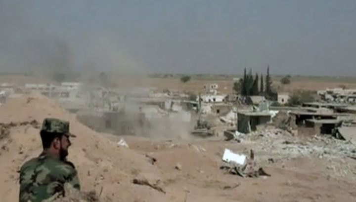 Сирийская армия развивает наступление на ИГИЛ 
