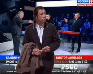 Передача «К барьеру» Владимира Соловьева.