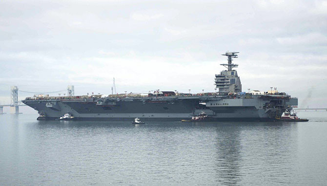 1. USS Gerald Ford – 13 миллиардов долларов