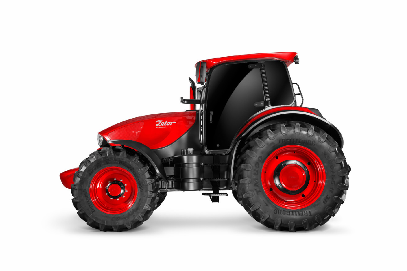 Трактор Zetor с дизайном от Pininfarina