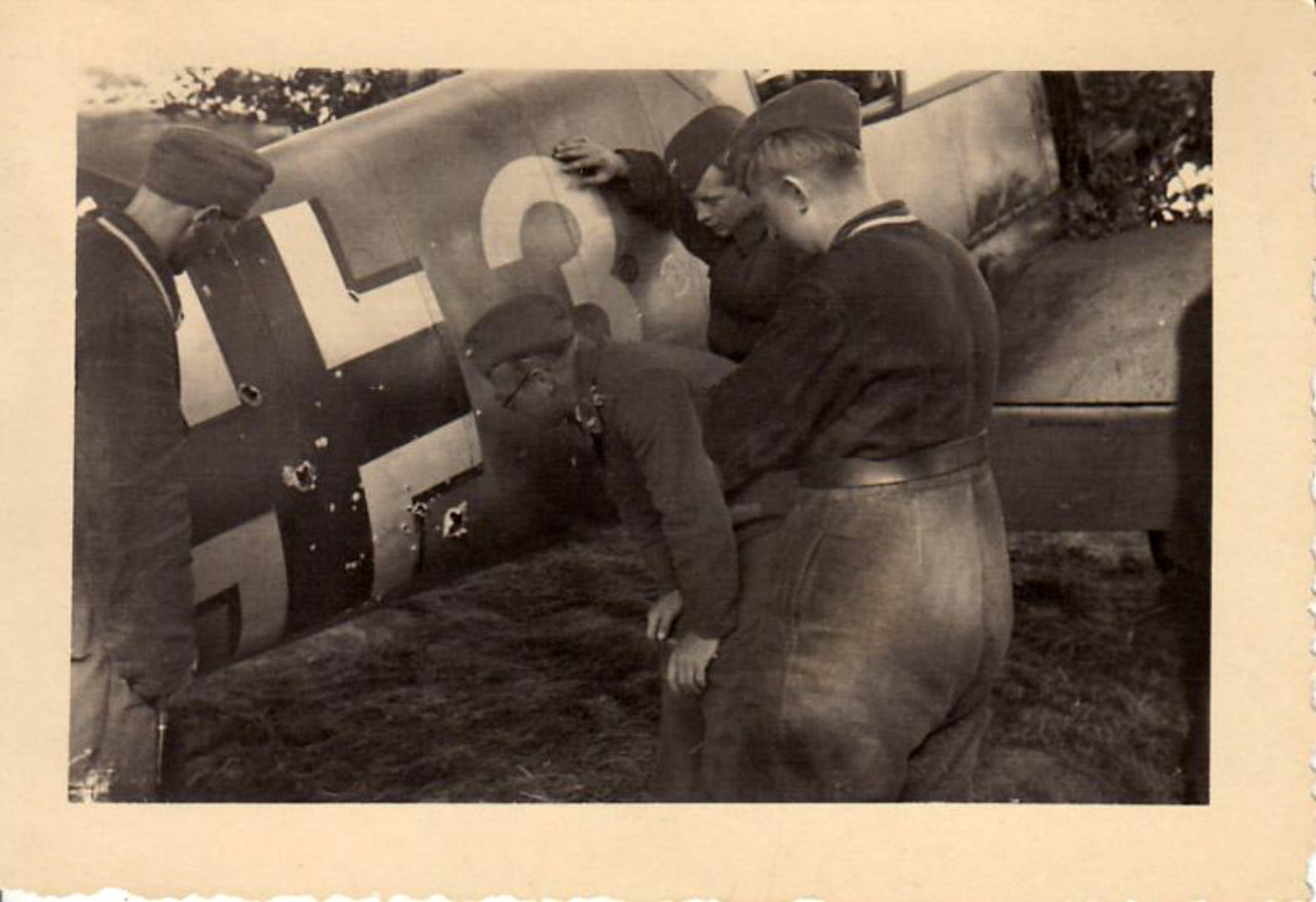 Погибшие немецкие летчики