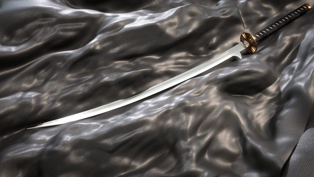 Красивое холодное оружие лук, меч, нож, сабля, холодное оружие