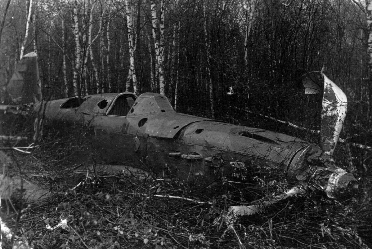 Советский истребитель сбил. Подбитый самолет ил2. Находки техники ВОВ В лесах. Подбитые самолеты второй мировой войны находки.