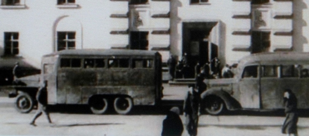 Норильский автобус на шасси грузовика Studebаker US 6, послевоенные годы: