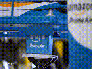 Amazon показал дронов для доставки товаров по воздуху
