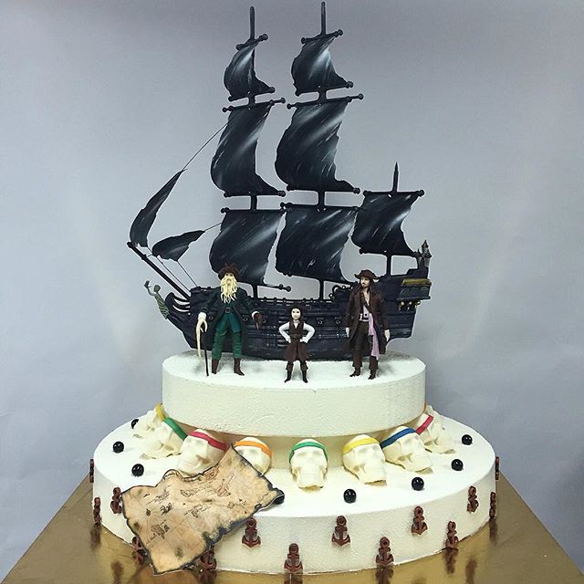 Торт "Пираты Карибского моря" 