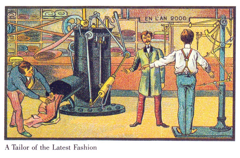Как представляли в 1900 году будущее 