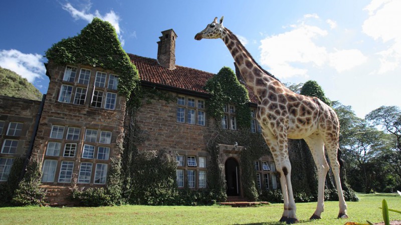 12. Отель Giraffe Manor в Кении