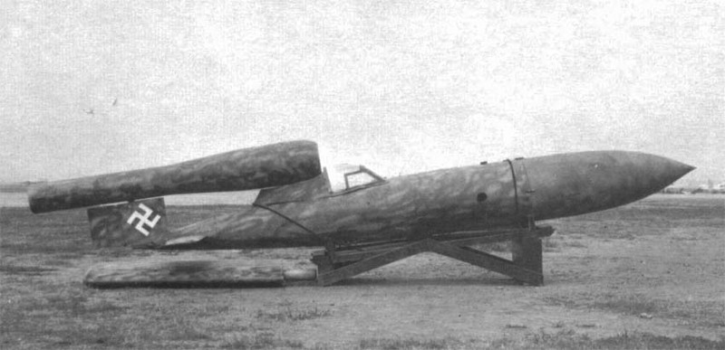 Fieseler Fi.103 REICHENBERG Ударный самолет пилота-самоубийцы