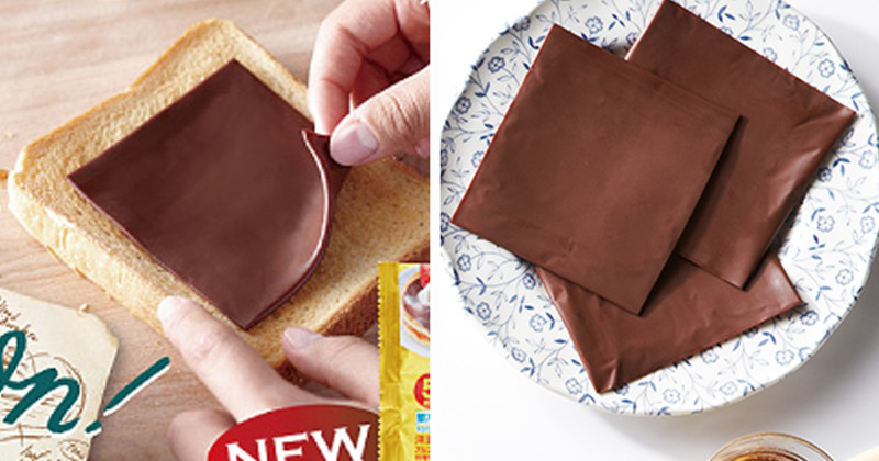 Шоколадные пластинки для бутербродов теперь реальность — жизнь уже никогда не будет прежней