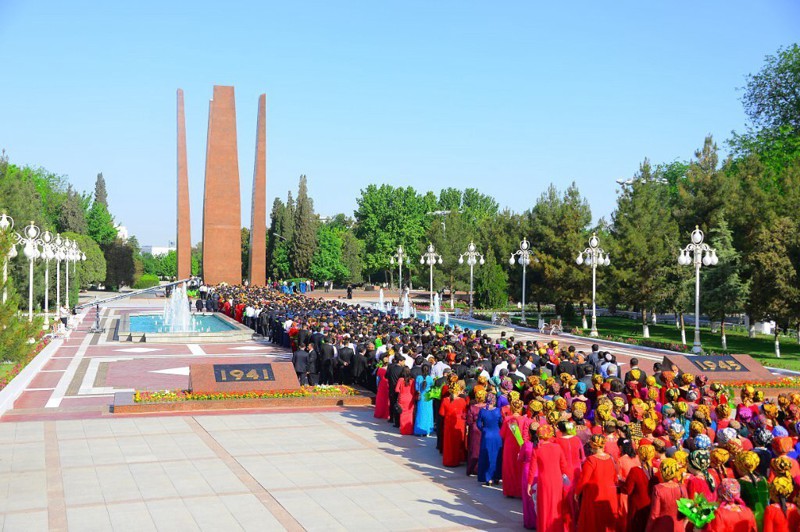 День Победы, Ашхабад, Туркменистан