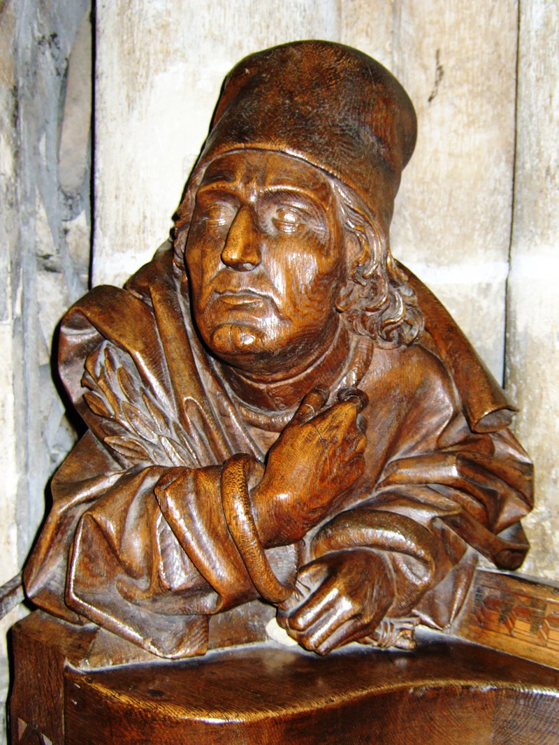 7. Йорг Сирлин (Автопортрет примерно 1472 года)