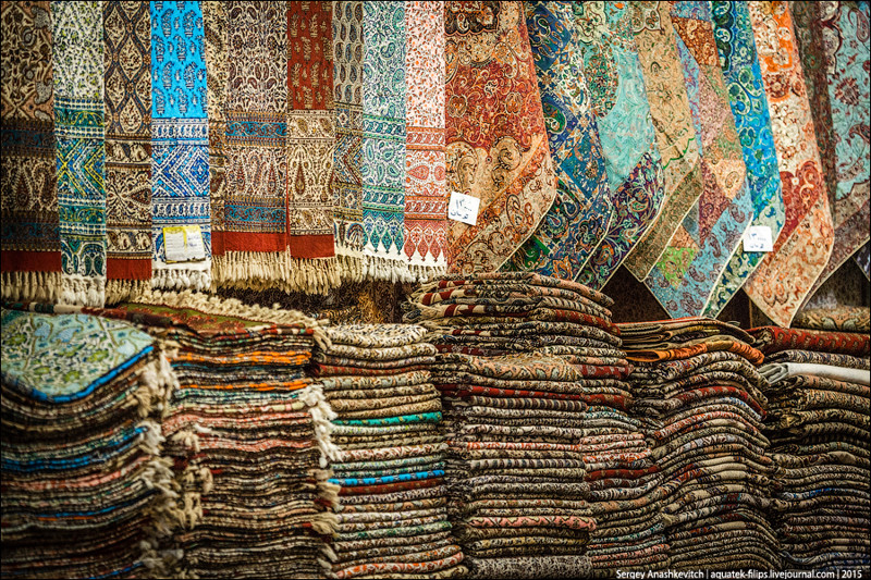 Настоящий восточный базар. Исфахан