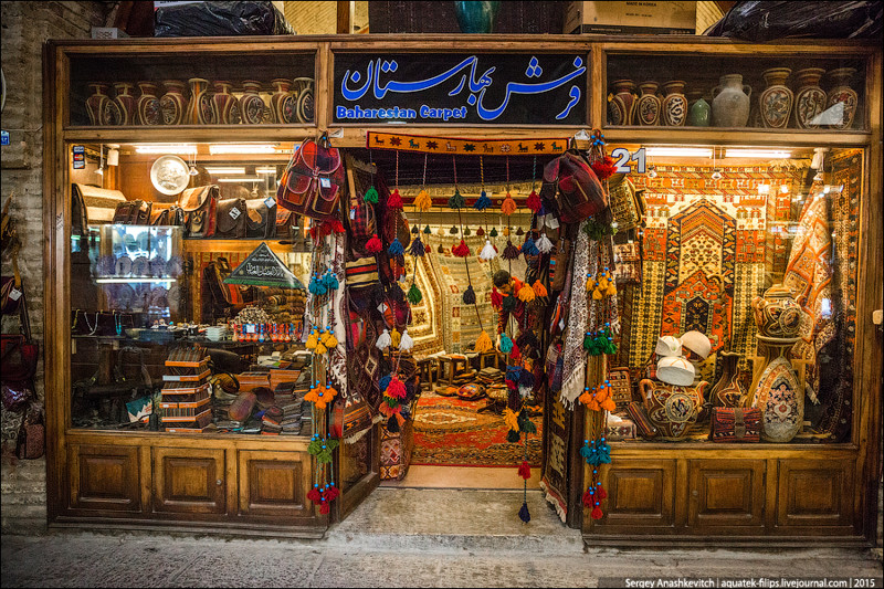 Настоящий восточный базар. Исфахан