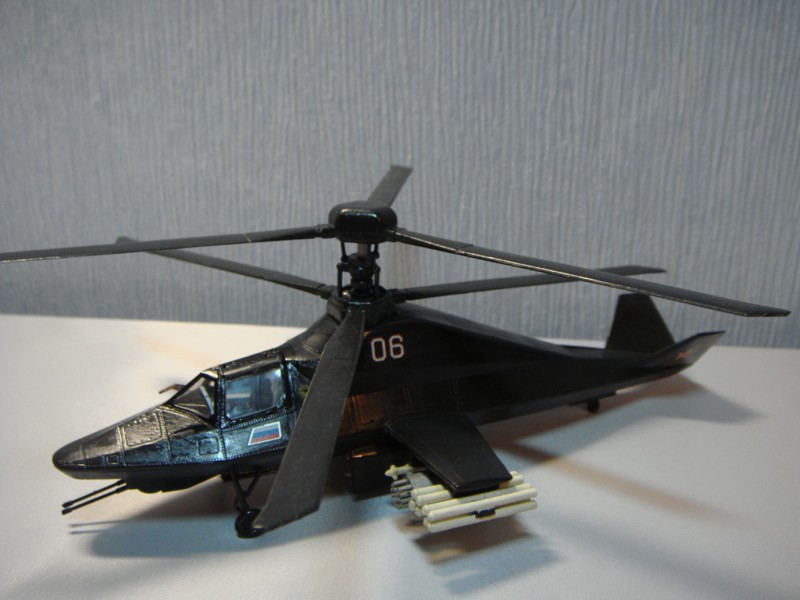 Ка-58 "Черный призрак". Перспективный ударный вертолет-невидимка