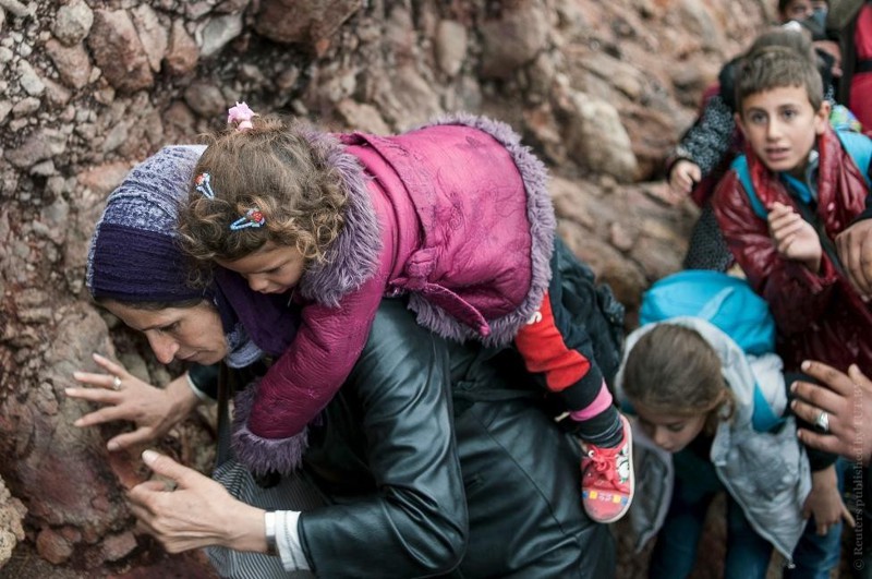Визуальная картина уходящего года : беженцы, конфликты и истории людей со всего мира  