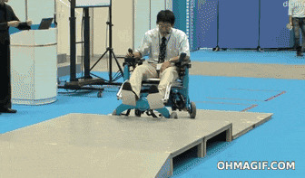 2. Инвалидные коляски теперь могут подниматься по лестницам
