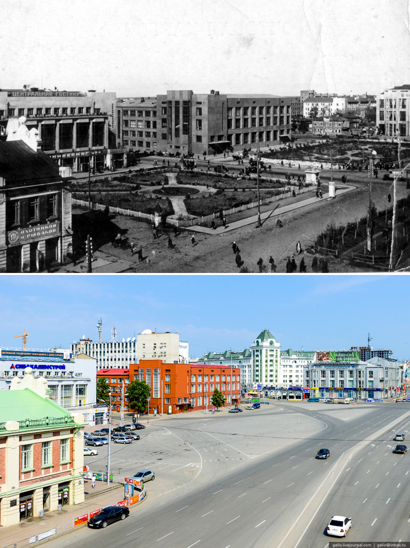 Из прошлого в настоящее. Новосибирск