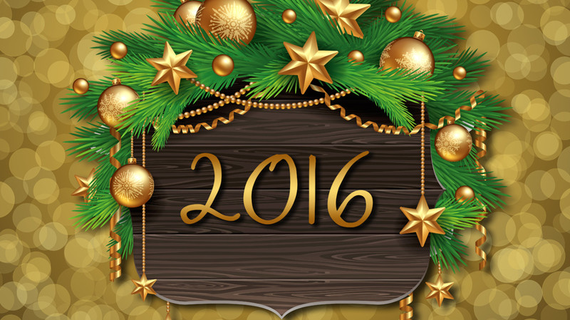 Новогодние украшения 2016