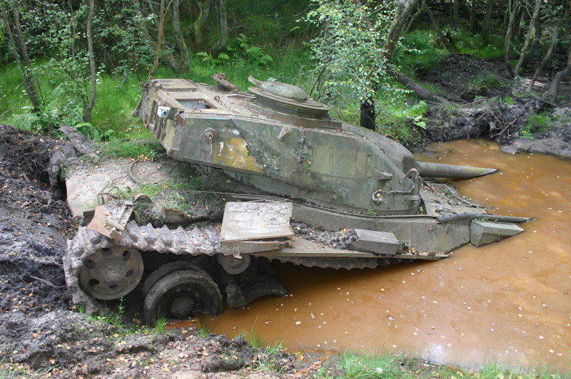 37. Британский танк "Чифтен", Бордон, Великобритания 
