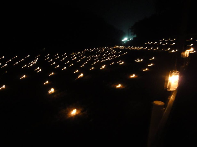 5000 свечей для японской деревни