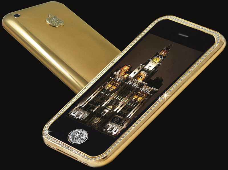 4. iPhone 3GS Supreme - $3.2 млн.  роскошь, стоимость, телефон