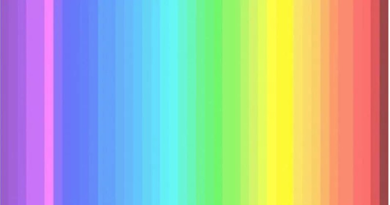 Только один из четырех людей видит все цвета этого спектра. А сколько видите вы?