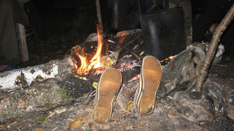Настоящим туристом считается тот, кто сжег не менее трех пар обуви! 