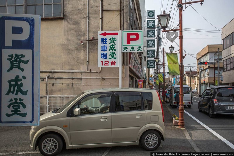 Особенности парковки в Японии